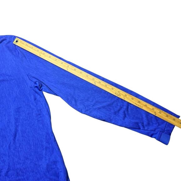 Nike Therma Fit Fleece 1/4 Zip Pullover Mens S Blue - Picture 4 of 9